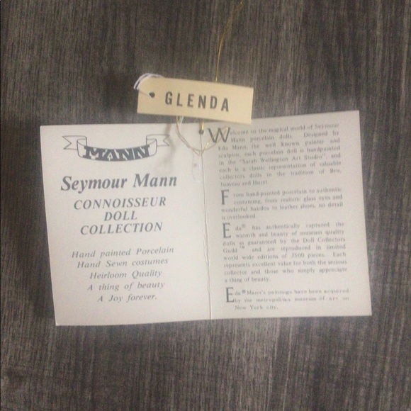 Seymour Mann Porcelain Doll - Picture 5 of 8